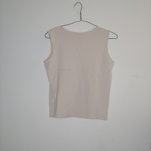 Cream Tank Top - Picture 2 of 2